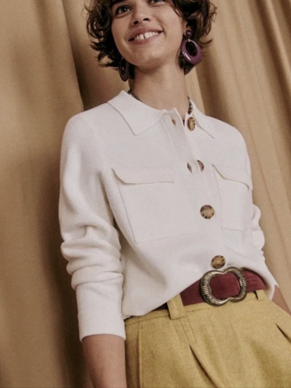 Sezane Betty Cardigan - Picture 2 of 8